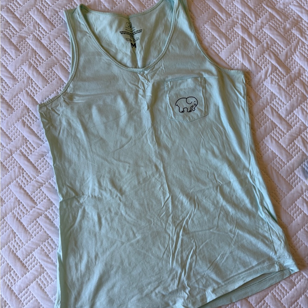 Ivory Ella Mint Tank Top